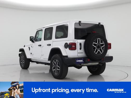 White 2025 Jeep Wrangler Sahara