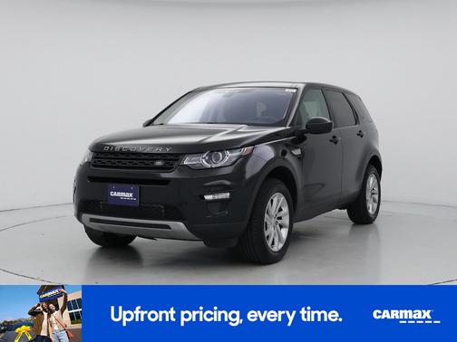 Black 2017 Land Rover Discovery Sport HSE