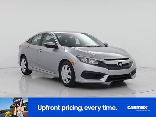 Silver 2017 Honda Civic LX