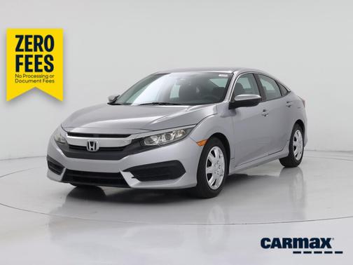 Silver 2017 Honda Civic LX