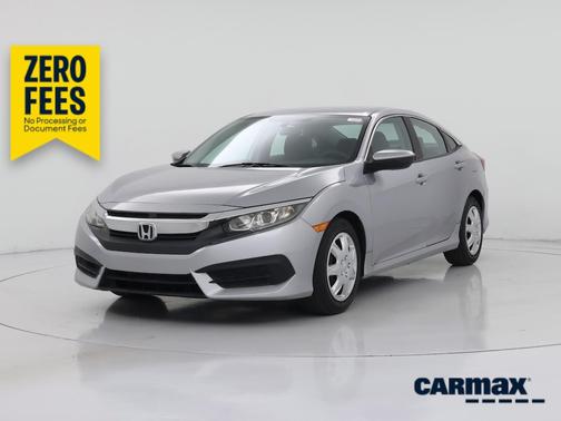 Silver 2017 Honda Civic LX