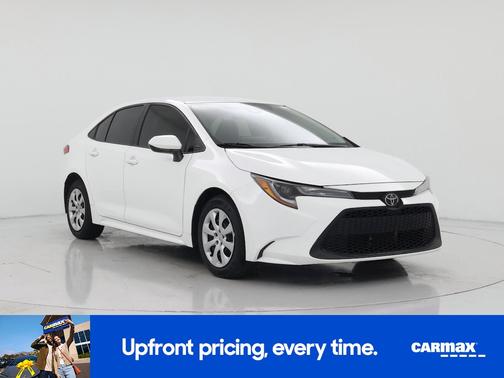 White 2022 Toyota Corolla LE