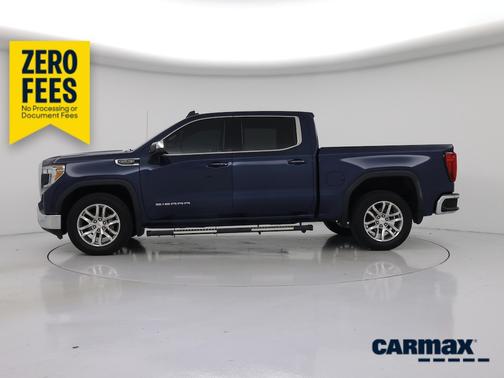 Blue 2022 GMC Sierra 1500 Limited SLE
