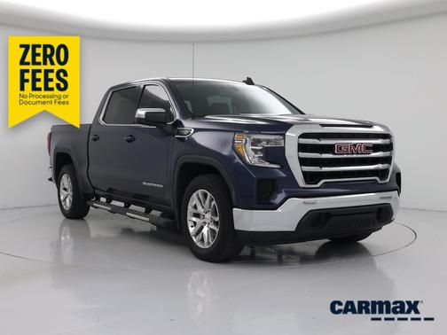 Blue 2022 GMC Sierra 1500 Limited SLE
