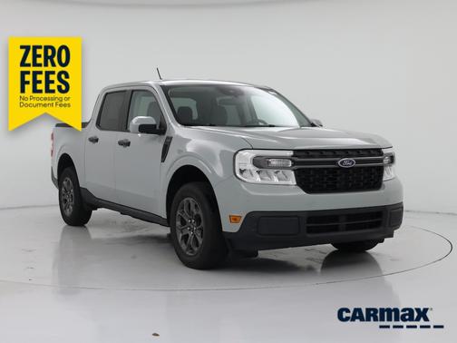 Blue 2022 Ford Maverick XLT