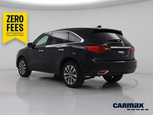 Black 2016 Acura MDX