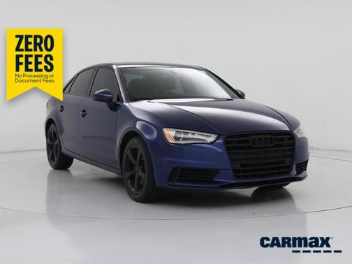 Blue 2016 Audi A3 Premium