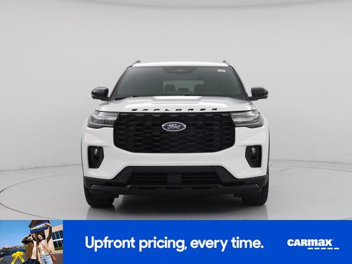 White 2025 Ford Explorer ST-Line