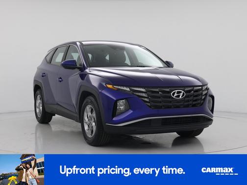 Blue 2022 Hyundai TUCSON SE