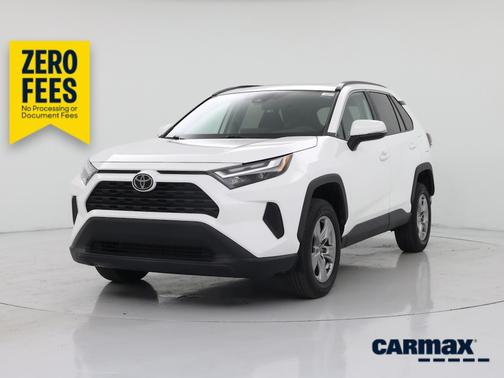 White 2023 Toyota RAV4 XLE