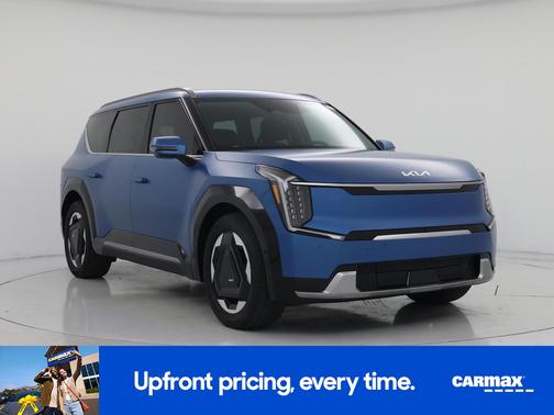 Blue 2024 Kia EV9 Land