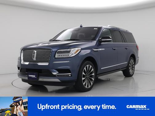 Blue 2020 Lincoln Navigator L Reserve