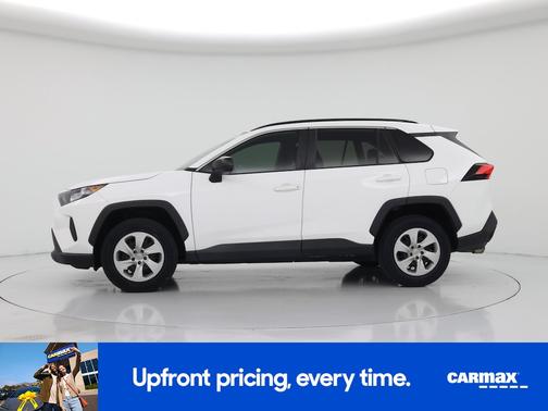 White 2020 Toyota RAV4 LE