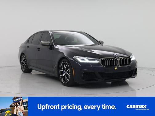Blue 2022 BMW M550 I xDrive