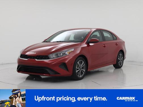 Red 2022 Kia Forte LXS