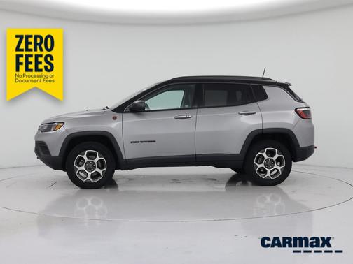 Silver 2022 Jeep Compass Trailhawk