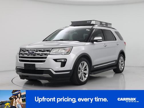 Silver 2018 Ford Explorer Limited