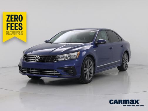 Blue 2017 Volkswagen Passat R-Line