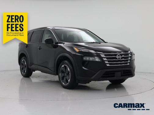 Black 2025 Nissan Rogue SV