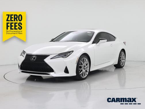 White 2021 Lexus RC 350