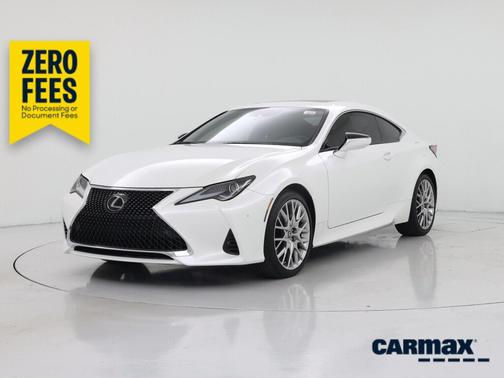 White 2021 Lexus RC 350