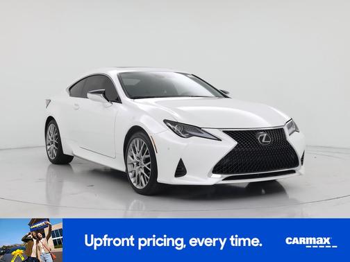 White 2021 Lexus RC 350