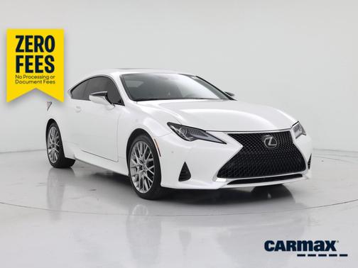 White 2021 Lexus RC 350
