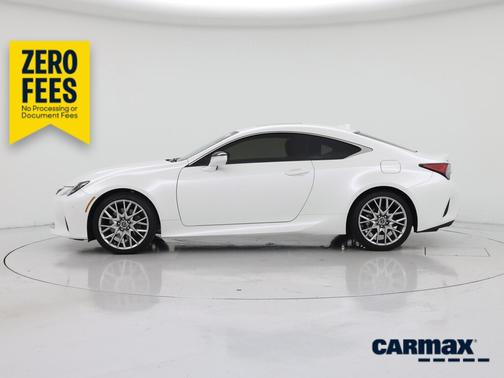 White 2021 Lexus RC 350
