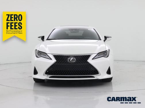 White 2021 Lexus RC 350