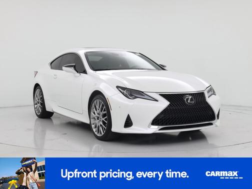 White 2021 Lexus RC 350