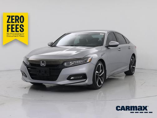 Silver 2018 Honda Accord Sport