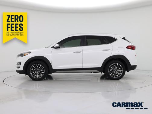 White 2021 Hyundai TUCSON Limited