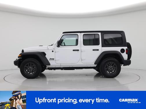 White 2025 Jeep Wrangler Sport S