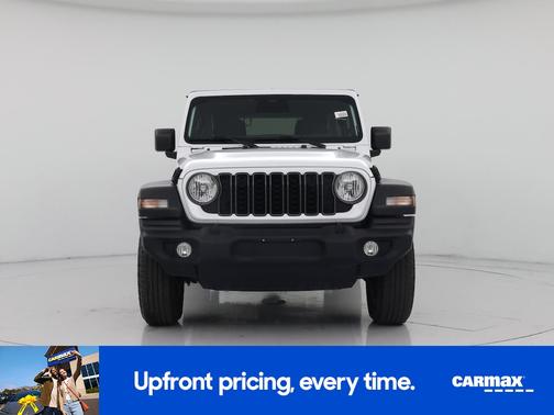 White 2025 Jeep Wrangler Sport S