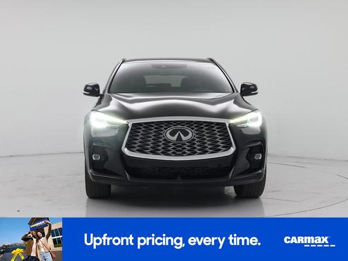 Black 2022 INFINITI QX55 Luxe