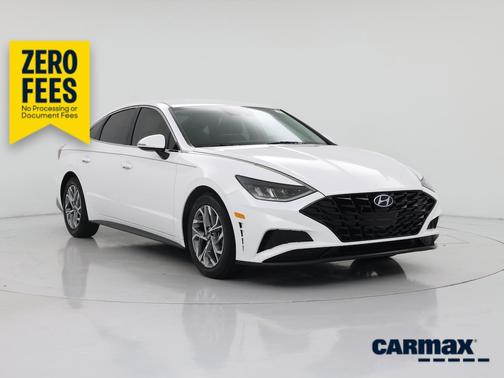 White 2023 Hyundai SONATA SEL