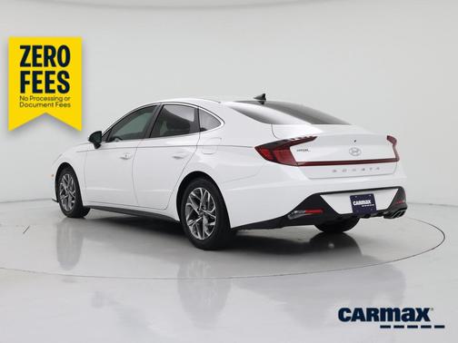 White 2023 Hyundai SONATA SEL