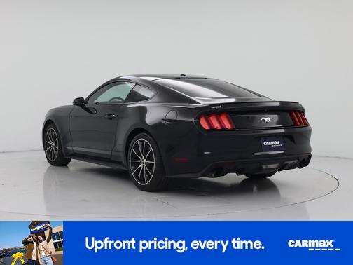 Black 2016 Ford Mustang Ecoboost Premium