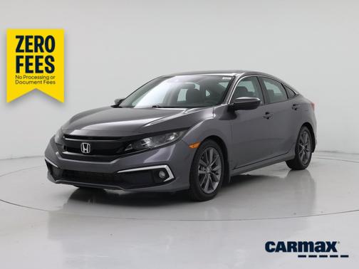 Gray 2019 Honda Civic EX