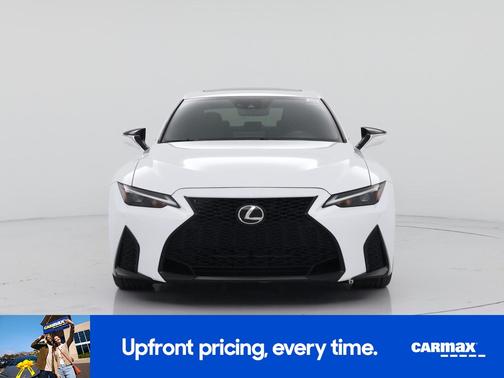 White 2023 Lexus IS 350 F-Sport