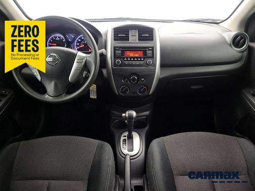 Black 2016 Nissan Versa SV