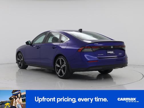 Blue 2024 Honda Accord Hybrid Sport