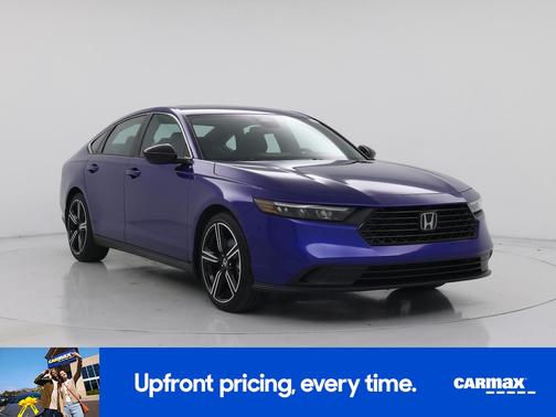 Blue 2024 Honda Accord Hybrid Sport