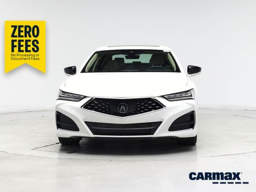 White 2023 Acura TLX Technology