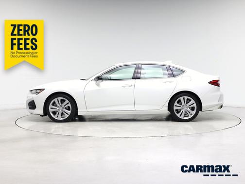 White 2023 Acura TLX Technology