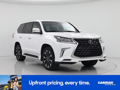 White 2021 Lexus LX 570