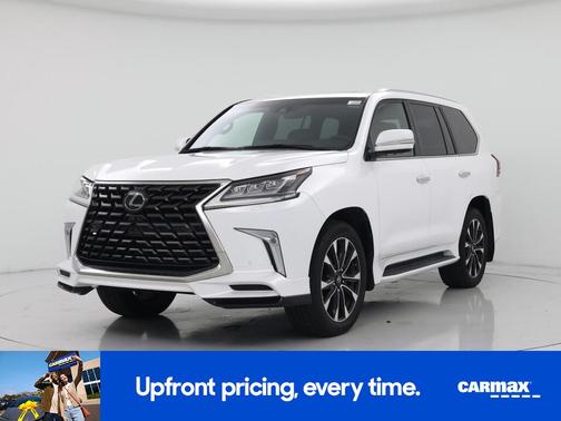 White 2021 Lexus LX 570