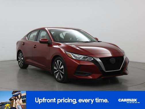 Red 2022 Nissan Sentra SV