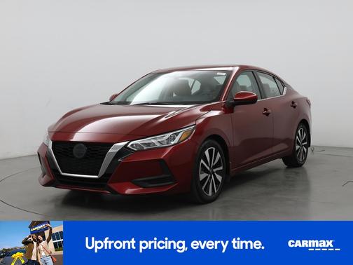 Red 2022 Nissan Sentra SV
