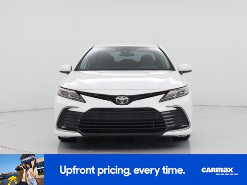 White 2021 Toyota Camry LE